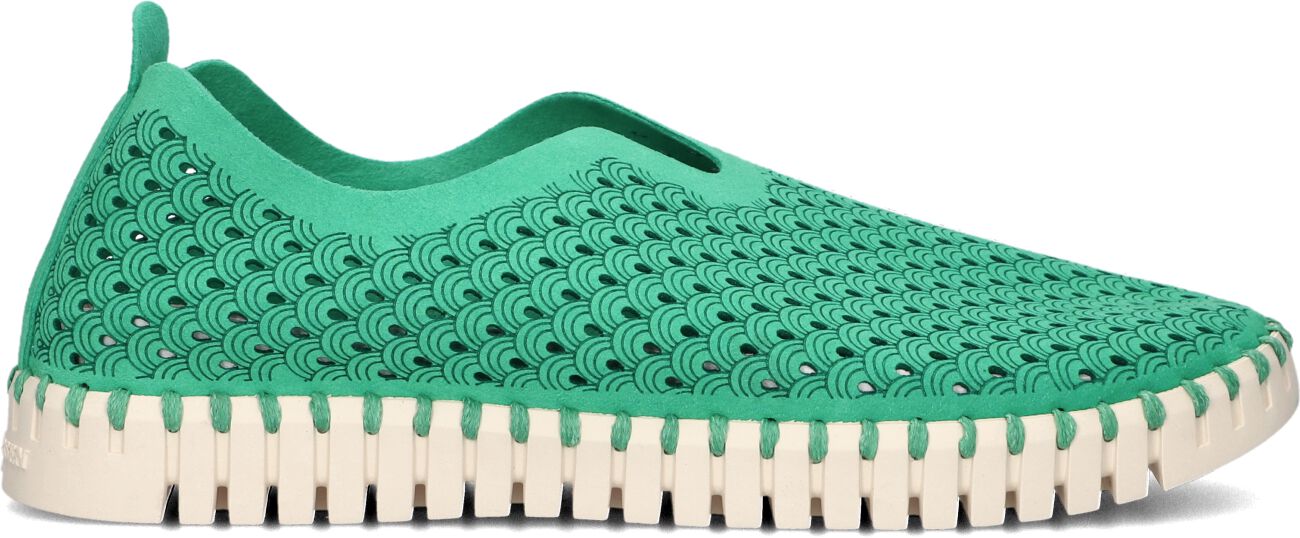 Ilse Jacobsen Instappers
Dames Tulip 3275, Maat: 37, Materiaal: Textiel, Kleur: Groen