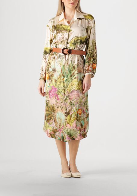 Groene CAROLINE BISS Midi jurk 1161 - large