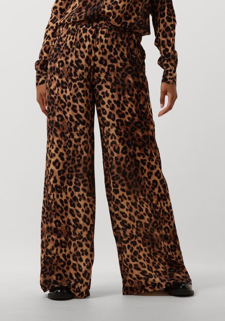 Bruine JANICE Wijde broek RINGO - large