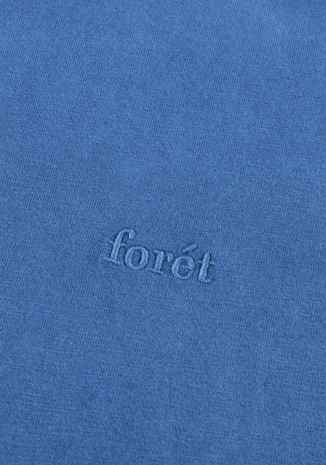 Blauwe FOR&Eacute;T T-shirt PARK LOOSE FIT T-SHIRT - large