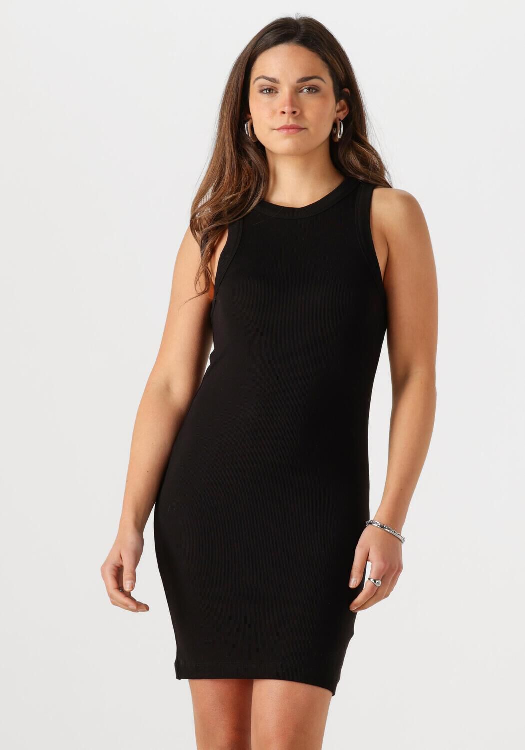 Drykorn Mini Jurk Dames Sankia, Maat: 34, Kleur: Zwart