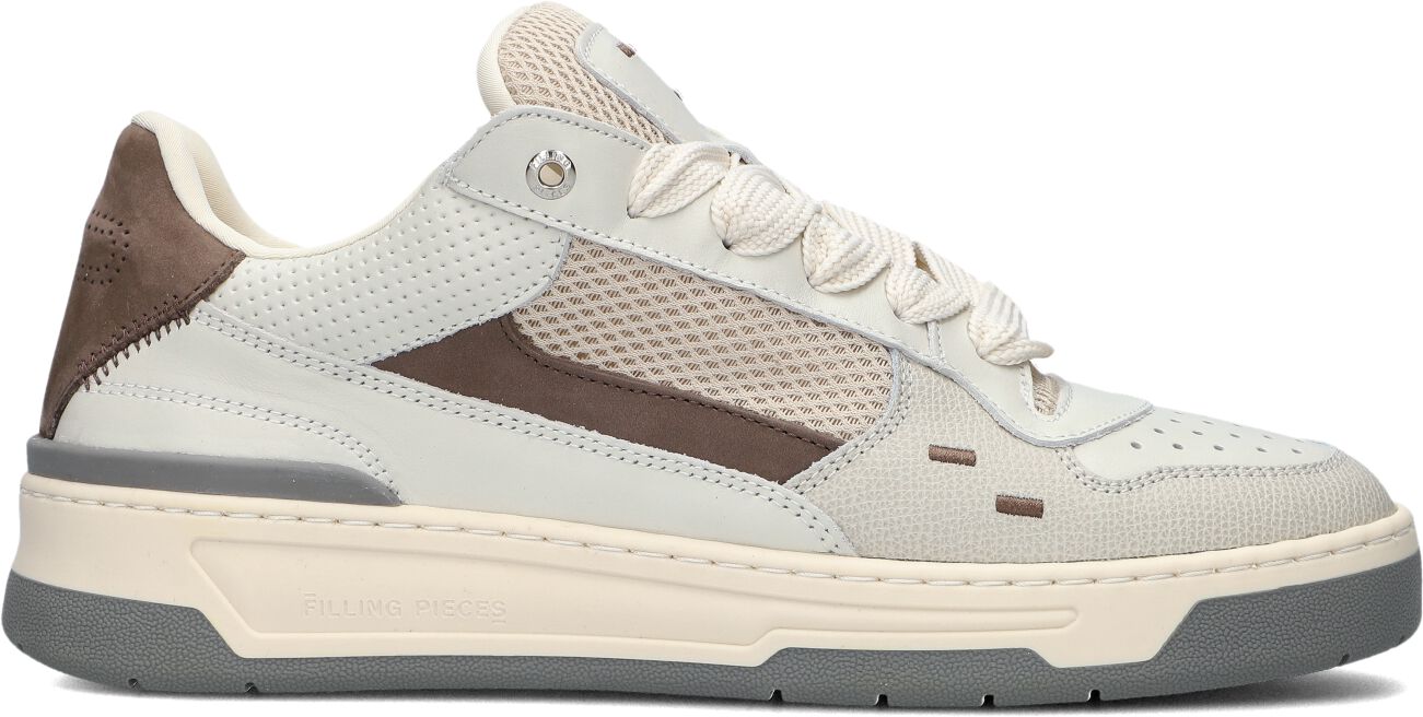 Filling Pieces Lage Sneakers Heren Cruiser, Maat: 45, Materiaal: Leer, Kleur: Beige
