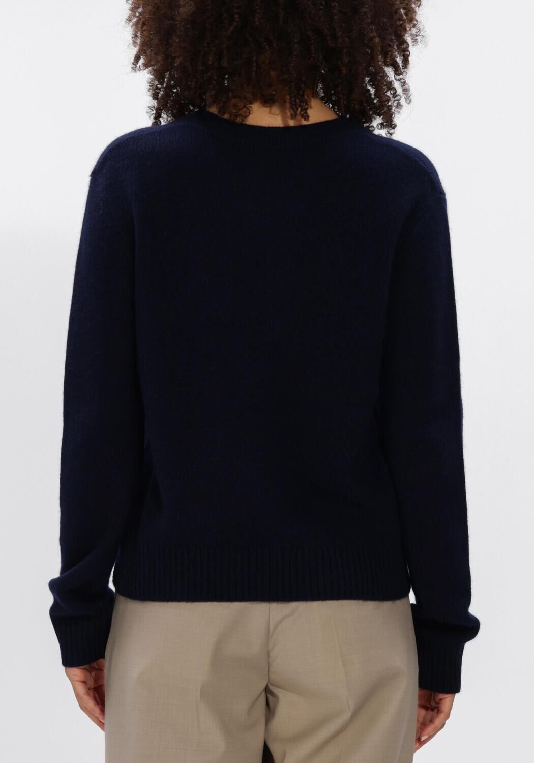 Donkerblauwe LISA YANG Trui MABLE SWEATER - large