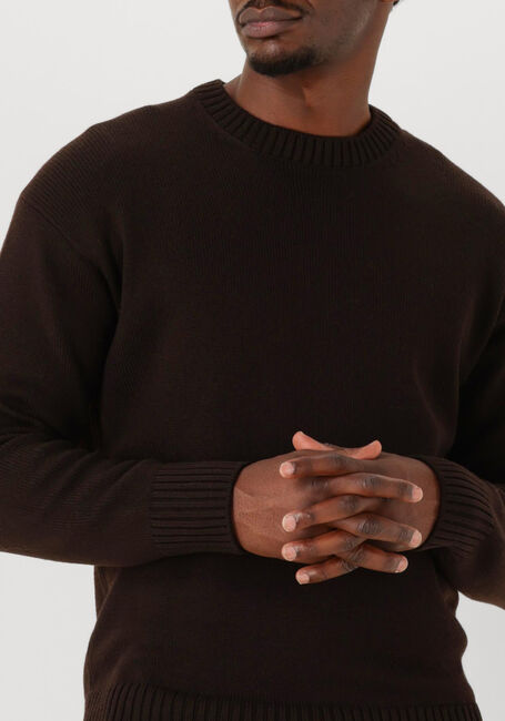Bruine GRAN SASSO Trui CREW L SLV RELAXED FIT - large