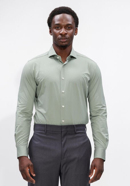 Groene XACUS Overhemden ACTIVE SHIRT 520ML - large