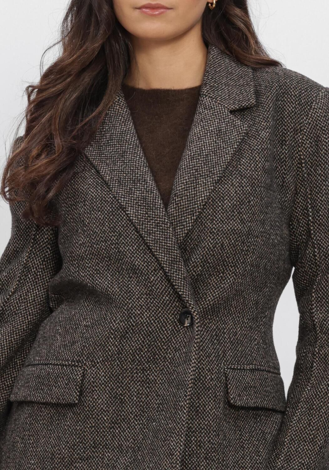 Bruine SECOND FEMALE Blazers EMI NEW FITTED BLAZER - large