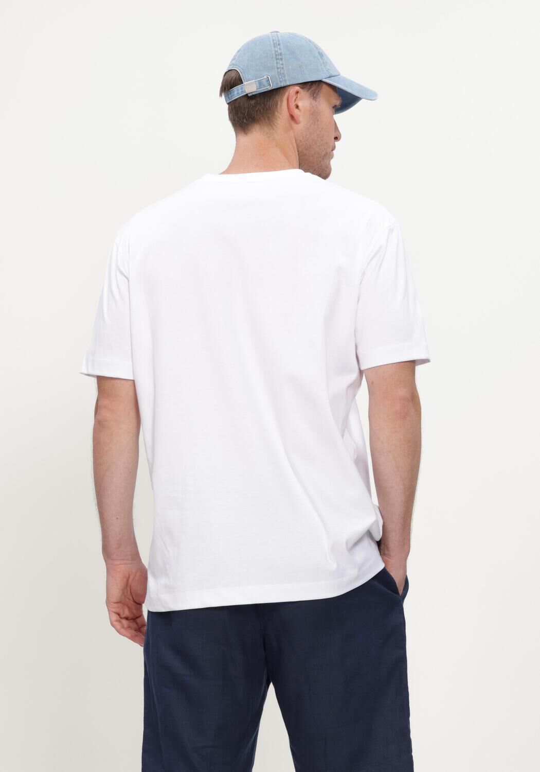 Witte VALENZA T-shirt 1001 INTERLOCK SUPIMA TSHIRT - large