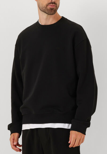 Zwarte NN.07 Sweater DAVID CREW 3014 - large