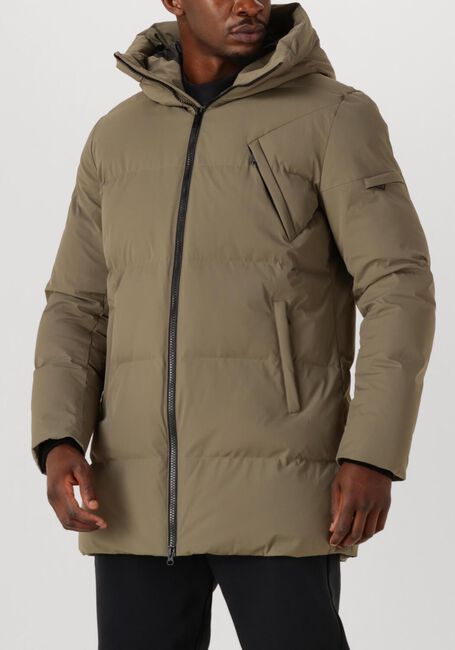 Khaki GENTI Gewatteerde jas CHRIS - large