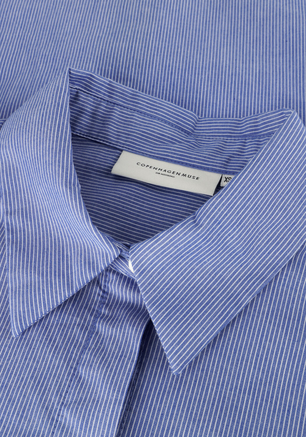 Lichtblauwe COPENHAGEN MUSE Blouses CMPOPLI-SHIRT - large