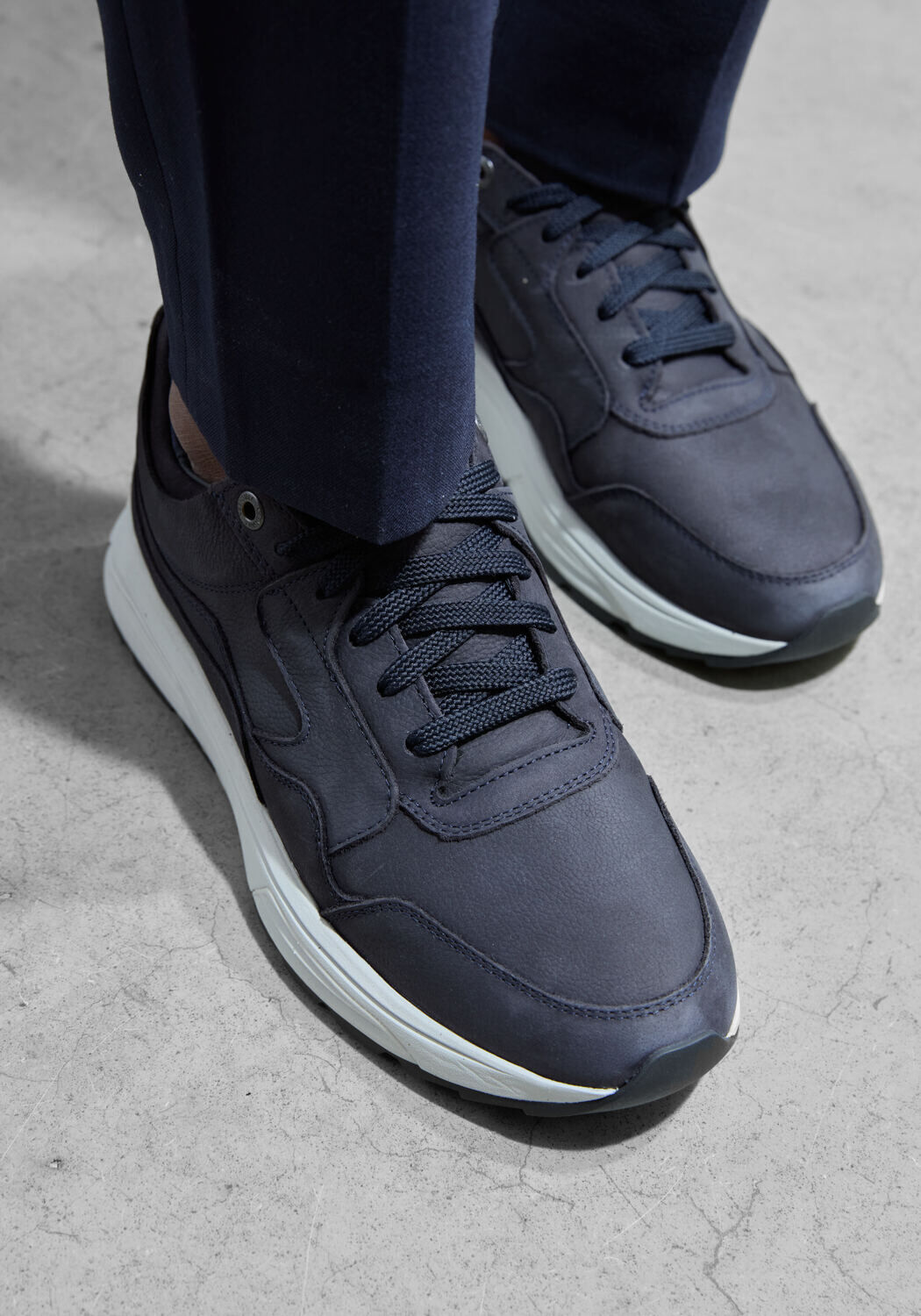 Blauwe XSENSIBLE Lage sneakers COMBI G SNEAKER MEN - large