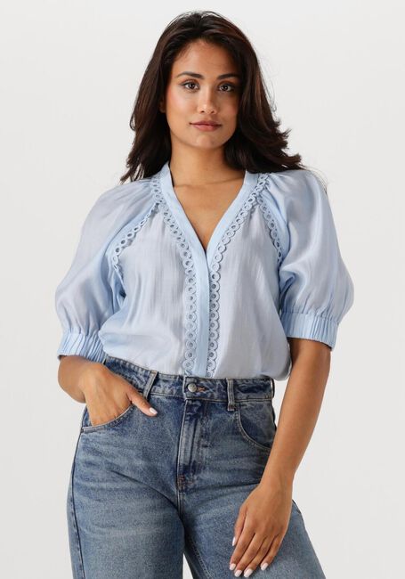 Lichtblauwe COPENHAGEN MUSE Blouses CM MOLLY SHIRT - large