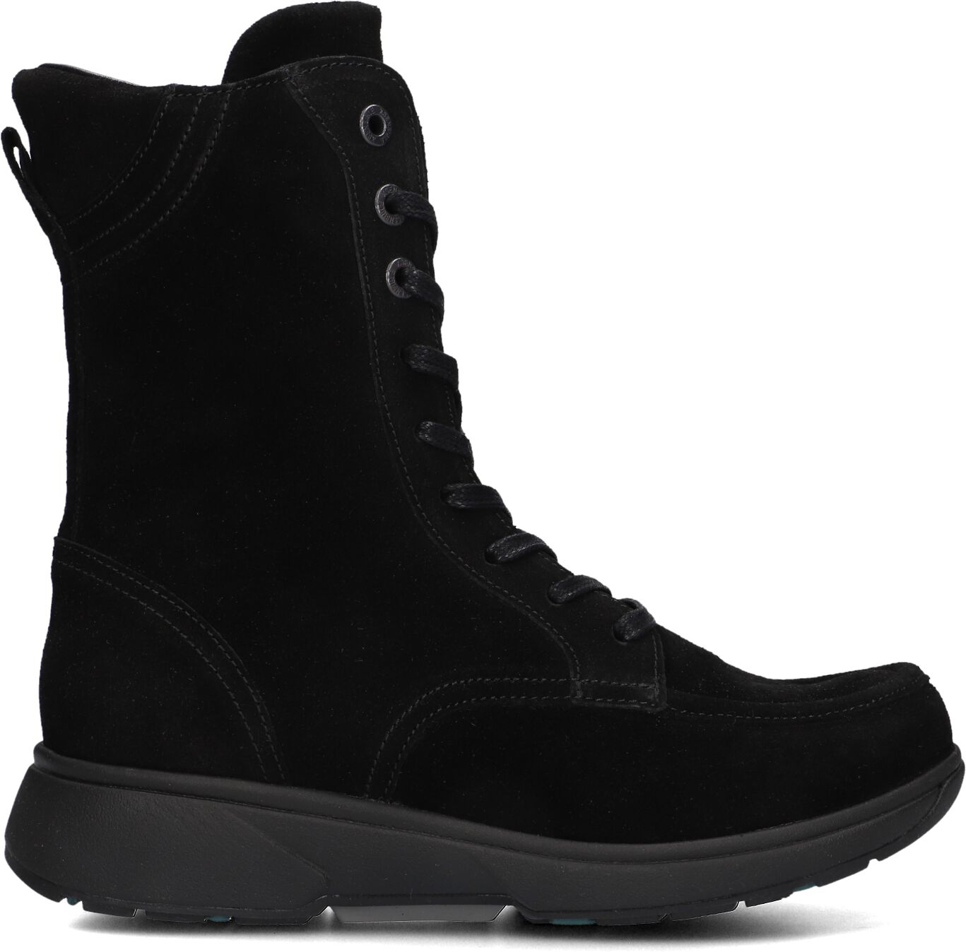 Xsensible Enkellaarsjes
Dames 30219.5, Maat: 39, Materiaal: Suède, Kleur: Zwart