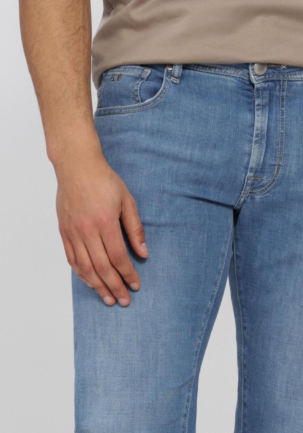 Blauwe TRAMAROSSA Slim fit jeans MICHELANGELO - large