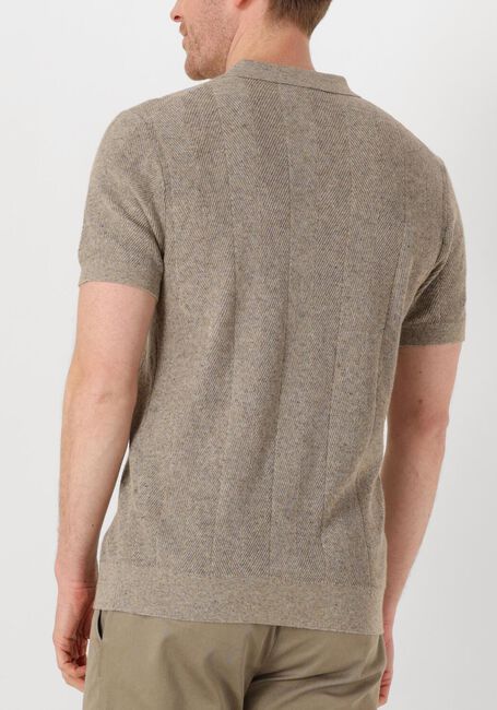 Beige PROFUOMO Polo POLO SHORT SLEEVE - large