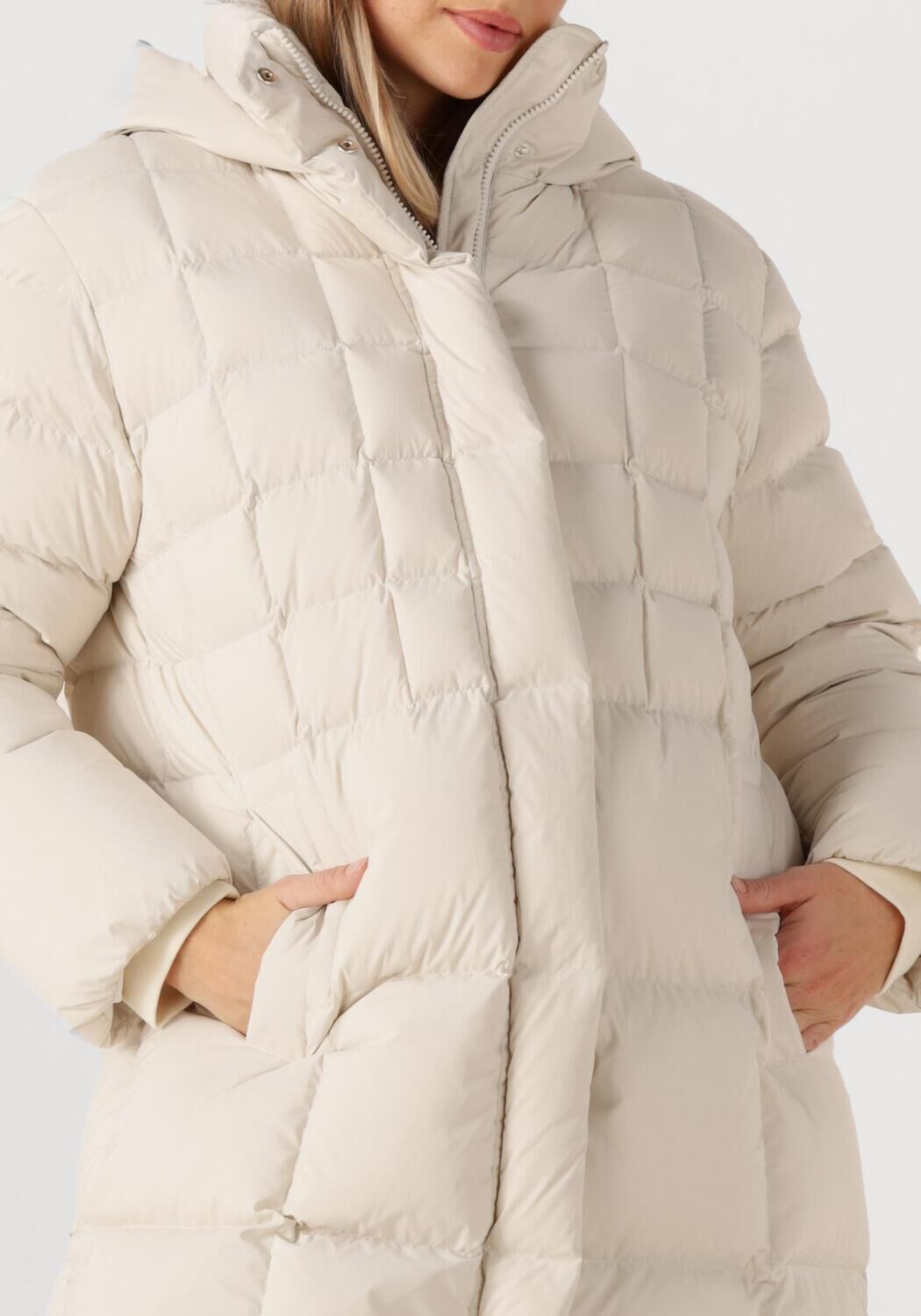 Gebroken wit MARC CAIN COLLECTION Gewatteerde jas ZC 11.13 W68 - large