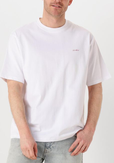 Witte WOODBIRD T-shirt WBBAINE POSE TEE - large