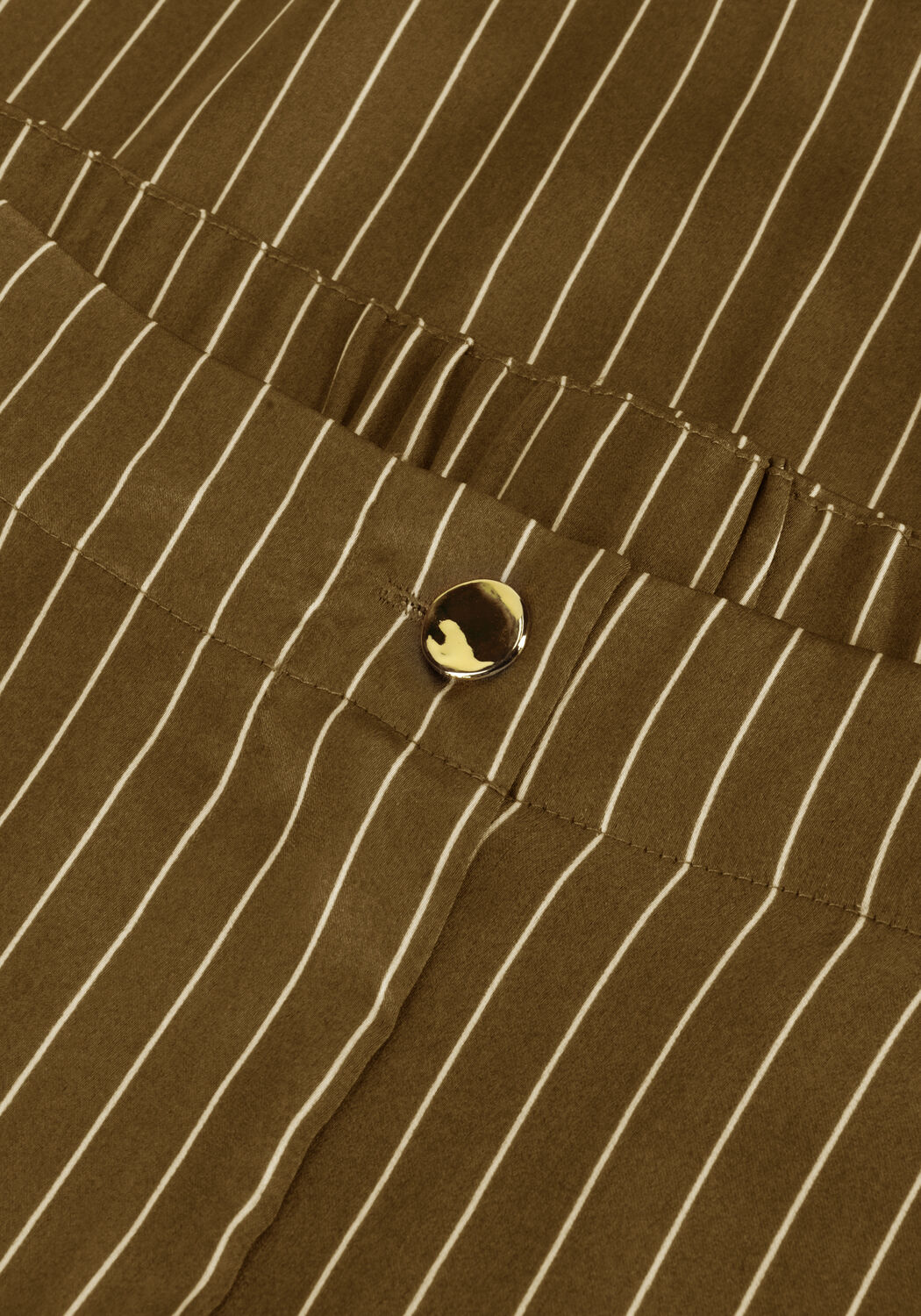 Groene DANTE6 Lange broeken ZIJDEN KRIJTSTREEPBROEK - large