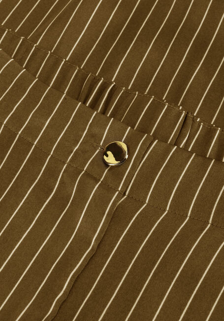 Groene DANTE6 Lange broeken ZIJDEN KRIJTSTREEPBROEK Groene DANTE6 Lange broeken ZIJDEN KRIJTSTREEPBROEK - large