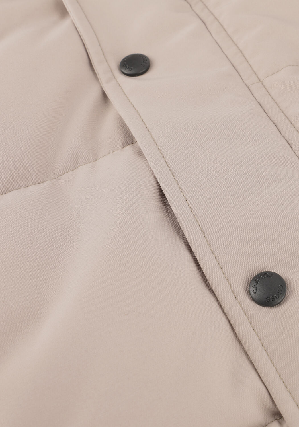 Zand CANADA GOOSE Gewatteerde jas WYNDHAM PARKA CR BLACK LABEL - large