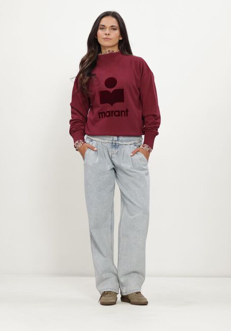 Lichtblauwe ISABEL MARANT Wijde broek INIZA PANTS - large