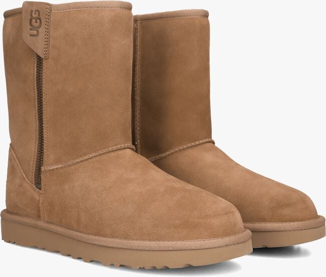 Cognac UGG Vachtlaarzen CLASSIC SHORT BAILEY LAARS MET ZIP Cognac UGG Vachtlaarzen CLASSIC SHORT BAILEY LAARS MET ZIP - large