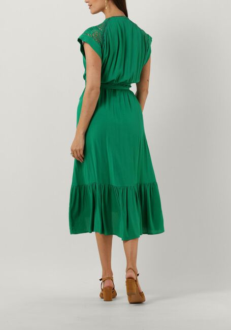 Groene SUNCOO Midi jurk CLELYA - large