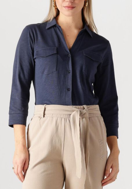 Donkerblauwe MOSCOW Blouses 71-04-TWILIGHT-3 - large