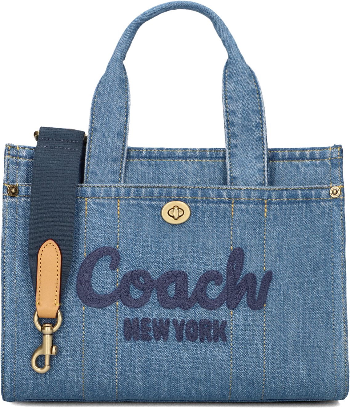 Coach Schoudertas
Dames Cargo, Materiaal: Canvas, Kleur: Blauw