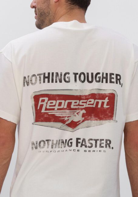 Witte REPRESENT T-shirt NOTHING FASTER T-SHIRT - large