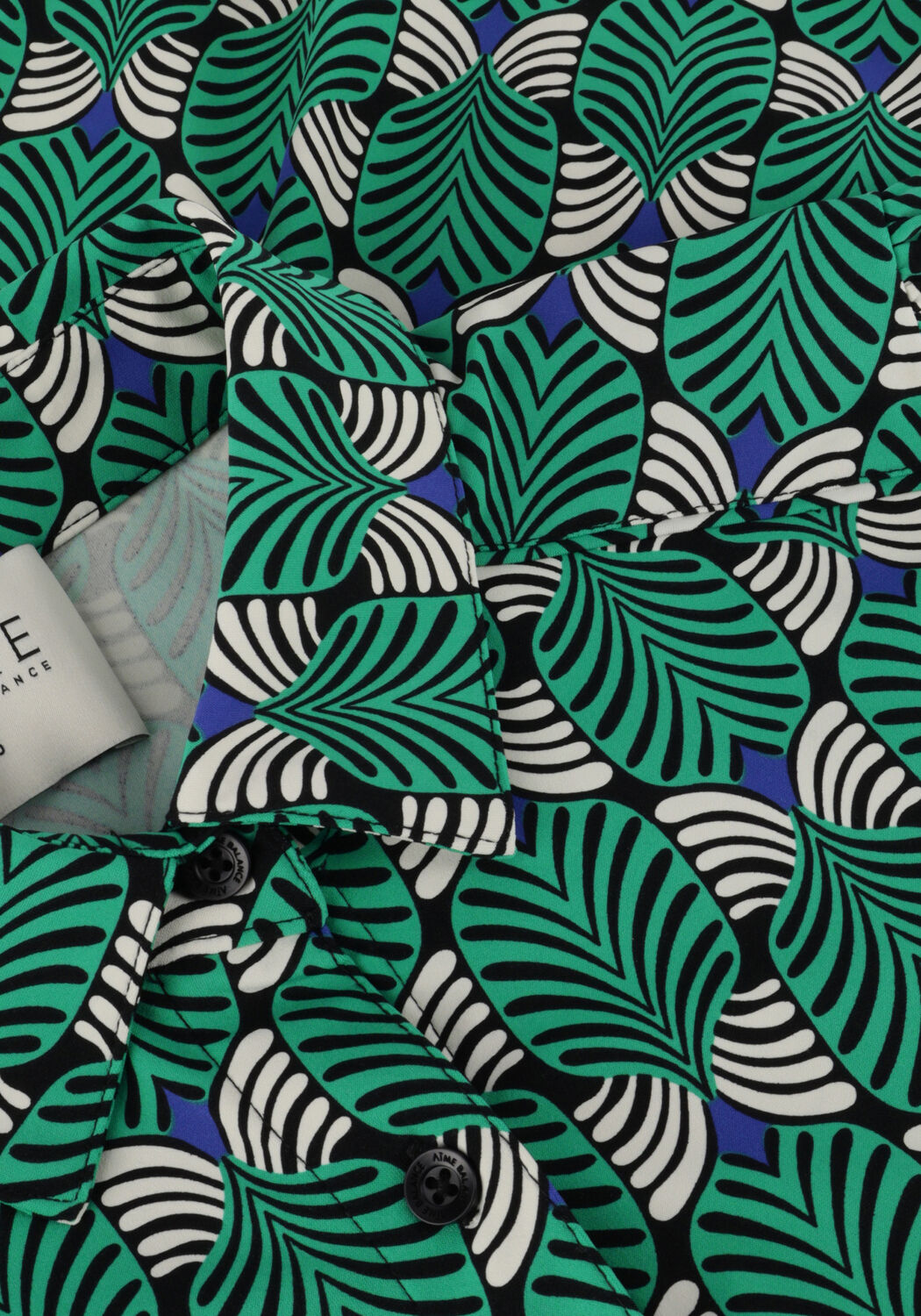 Groene AIME BALANCE Blouses FILOU TOP - large