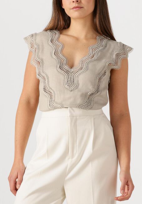 Beige COPENHAGEN MUSE Top NATULI TOP - large