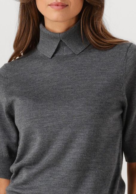 Grijze HERSKIND Blouses PERRY KNIT BLOUSE - large