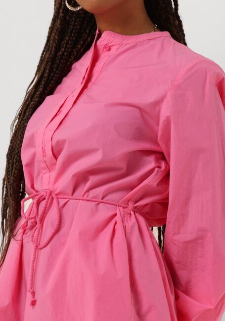 Rode PENN & INK Midi jurk DRESS MIDI - large