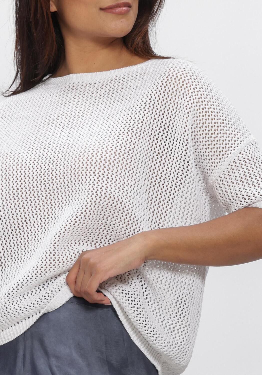 Witte LUISA CERANO Truien/vesten 138768/5894-00 - large