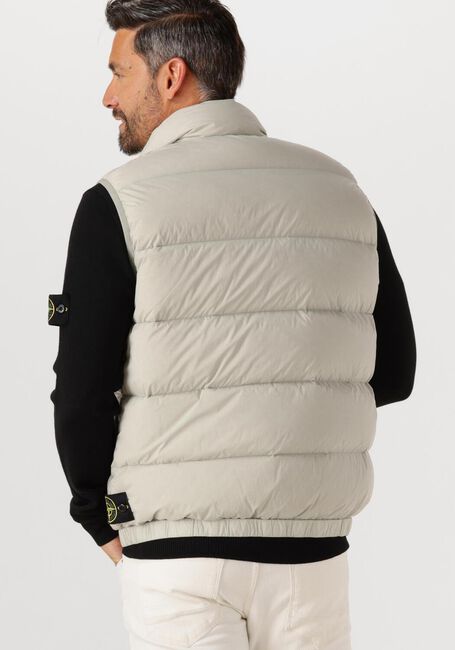 Beige STONE ISLAND Bodywarmer VEST - large