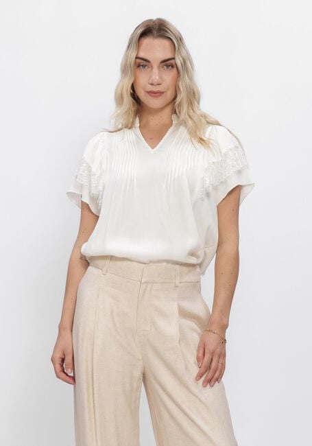 Witte MOS MOSH Blouses MMWEA FLOWISH BLOUSE - large