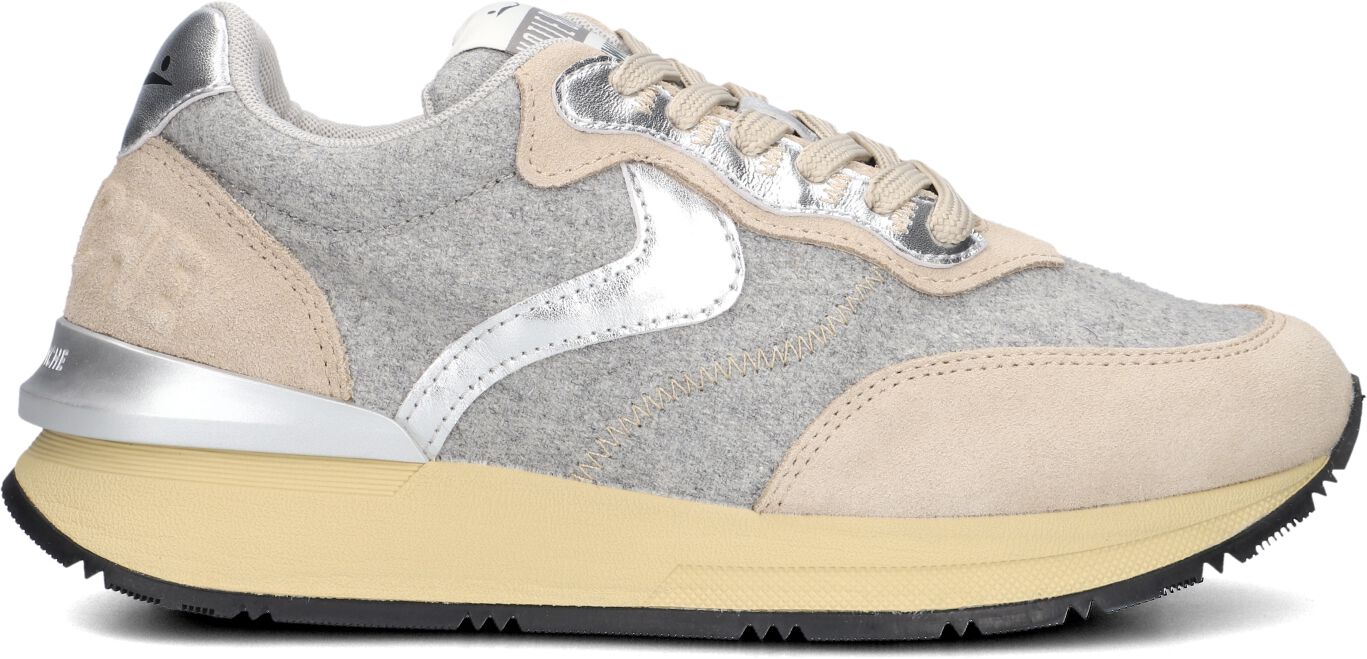 Voile Blanche Lage Sneakers Dames Qwark Easy, Maat: 38, Materiaal: Textiel, Kleur: Grijs