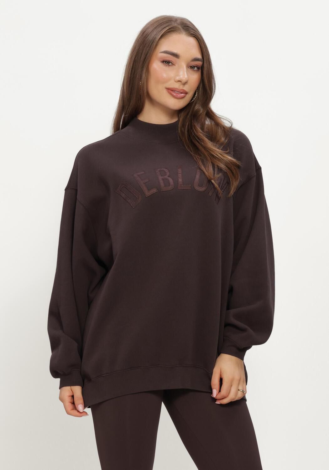 Bruine DEBLON SPORTS Sweater PHILAINE SWEATER - large