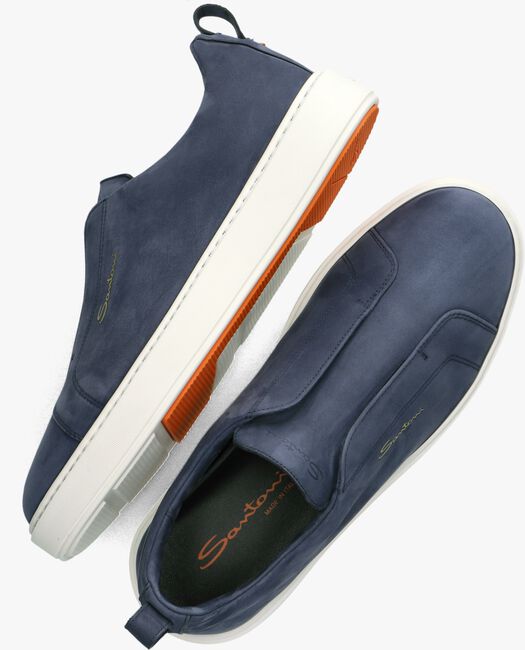 Blauwe SANTONI Sneakers 21995 CLEAN ICON - large