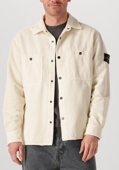 Ecru STONE ISLAND Overshirt SHIRTS - large