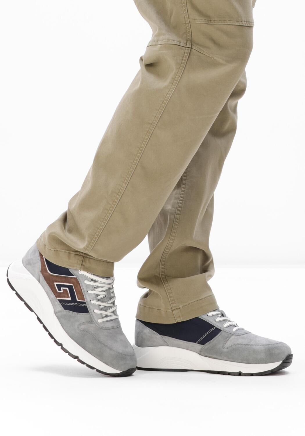 Grijze GREVE Lage sneakers ARNHEM - large