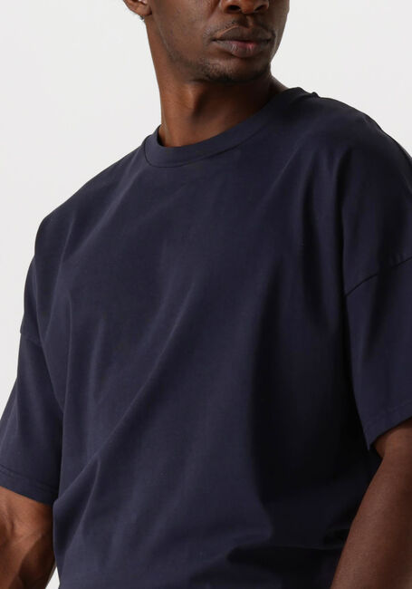 Donkerblauwe AMERICAN VINTAGE T-shirt FIZVALLEY MEN - large