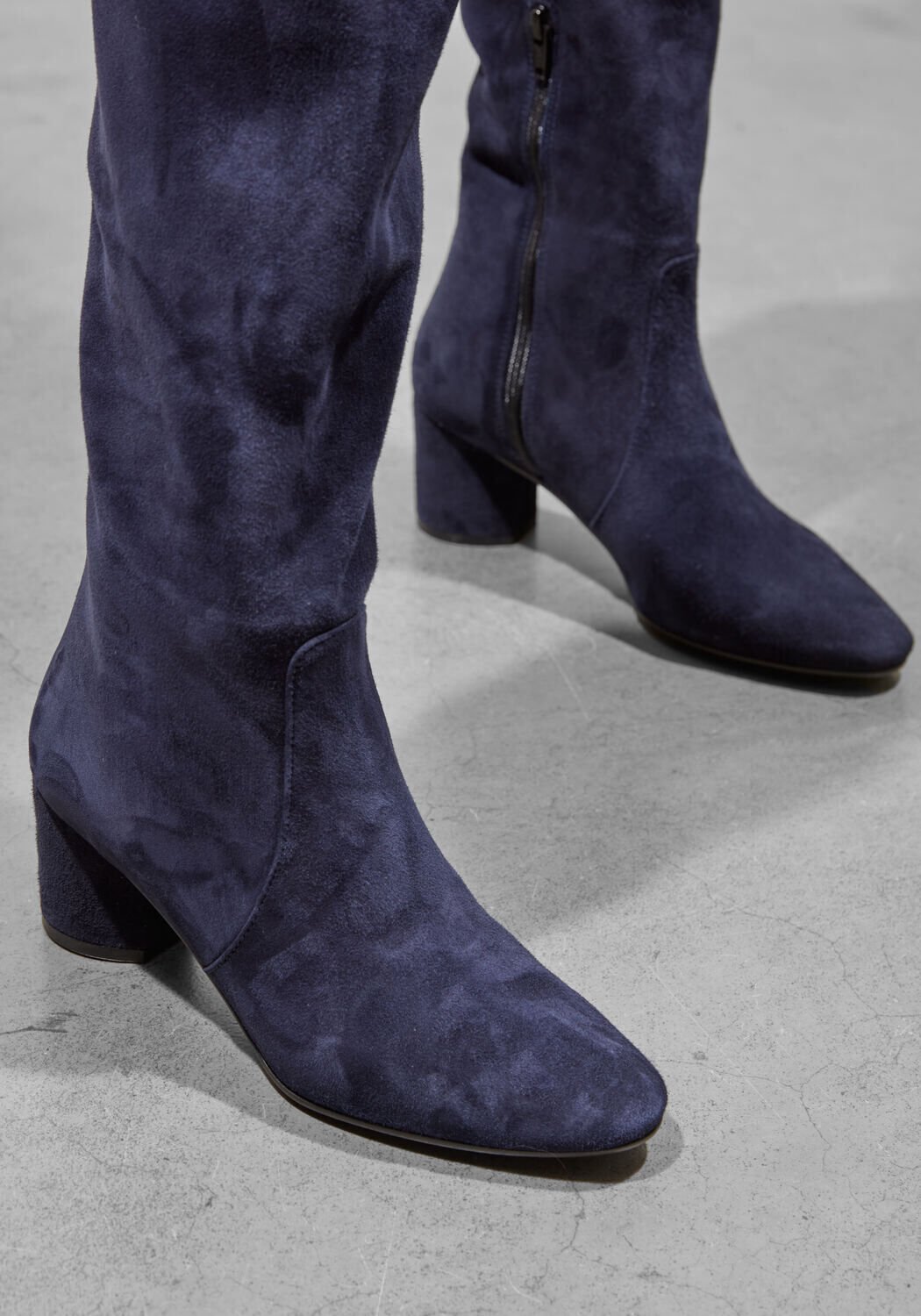 Blauwe STEFANO LAURAN Hoge laarzen GIUSY 3 - large