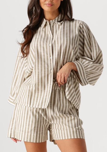 Khaki KNIT-TED Blouses BECCA - large