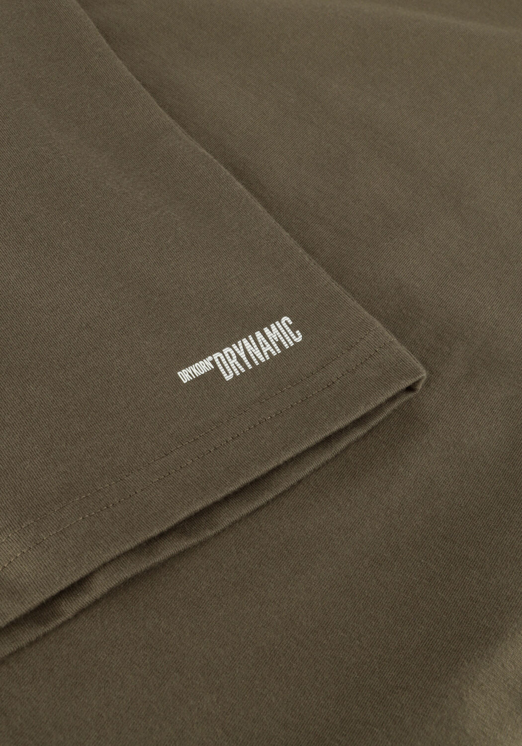 Olijf DRYKORN T-shirt ANTON 520062 - large