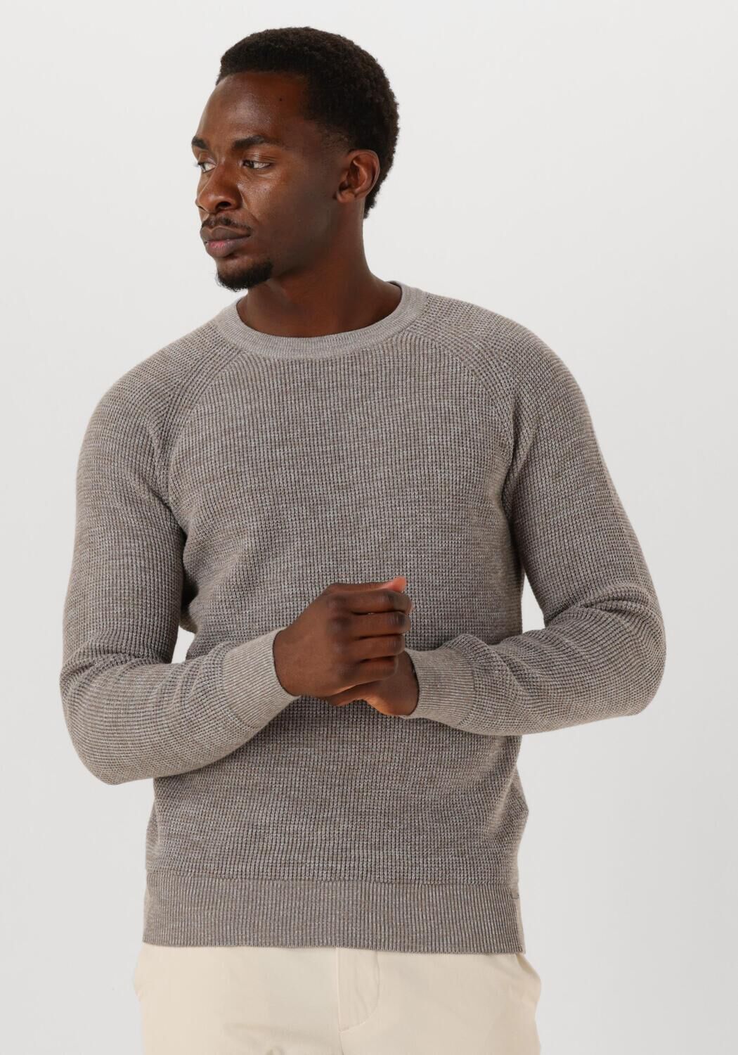 Gentiluomo Trui Heren Round Ls Raglan, Maat: XXL, Kleur: Taupe afbeelding