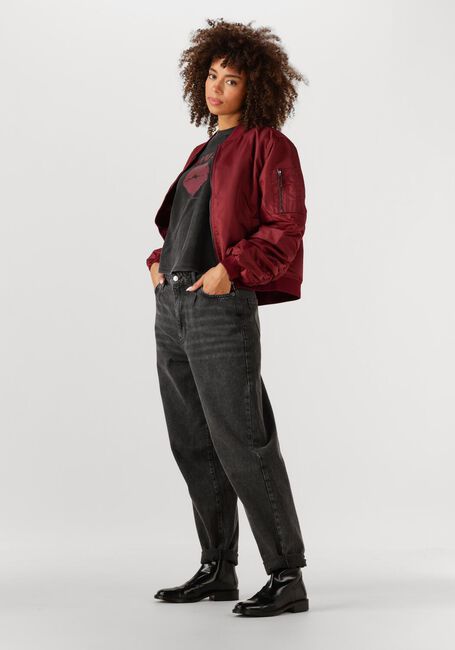 Bordeaux CO'COUTURE Jack LIBBY BOMBER JACKET - large