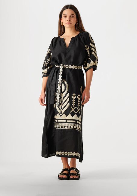 Zwarte GREEK ARCHAIC KORI Maxi jurk 230654 - large