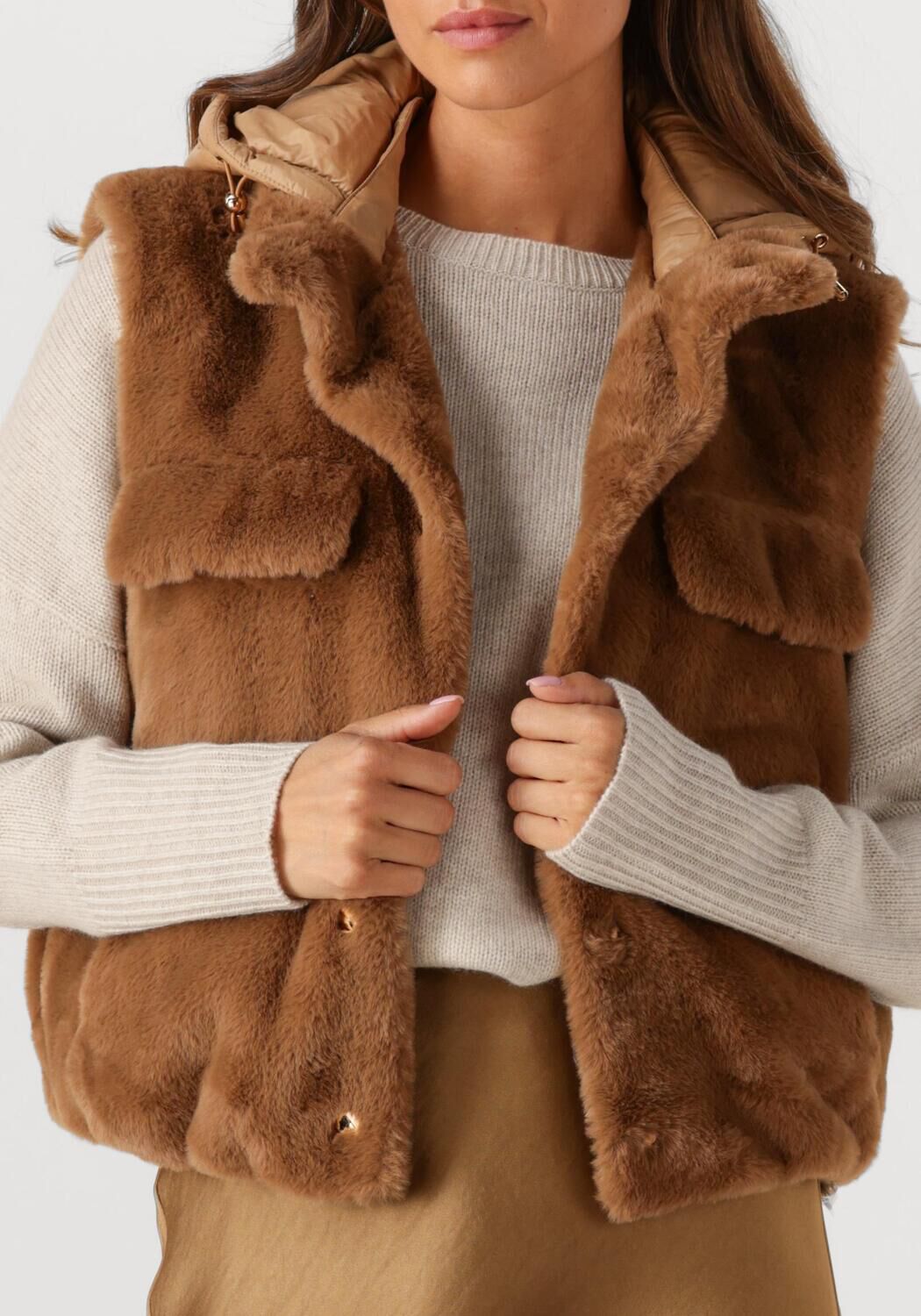 Bruine LUISA CERANO Bodywarmer 428448/4188 - large